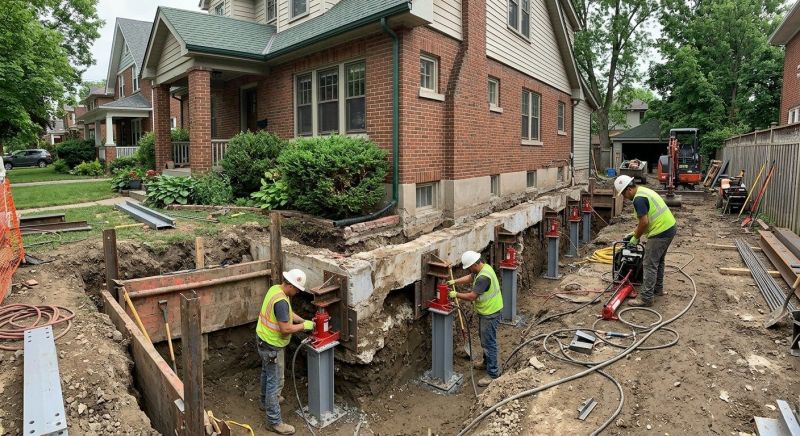 Foundation Underpinning in Prince William County, VA