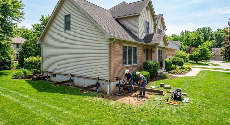 Home Foundation Leveling in La Plata, MD
