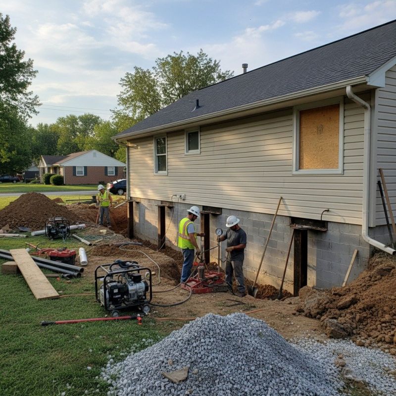 Home Foundation Repair in Clifton, VA