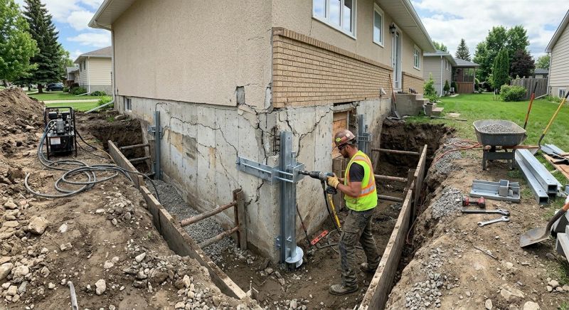 Home Foundation Repair in Nokesville, VA