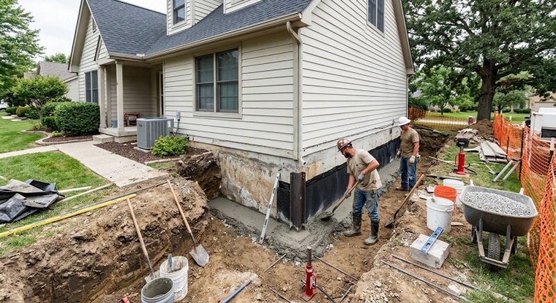 Home Foundation Repair in Triangle, VA