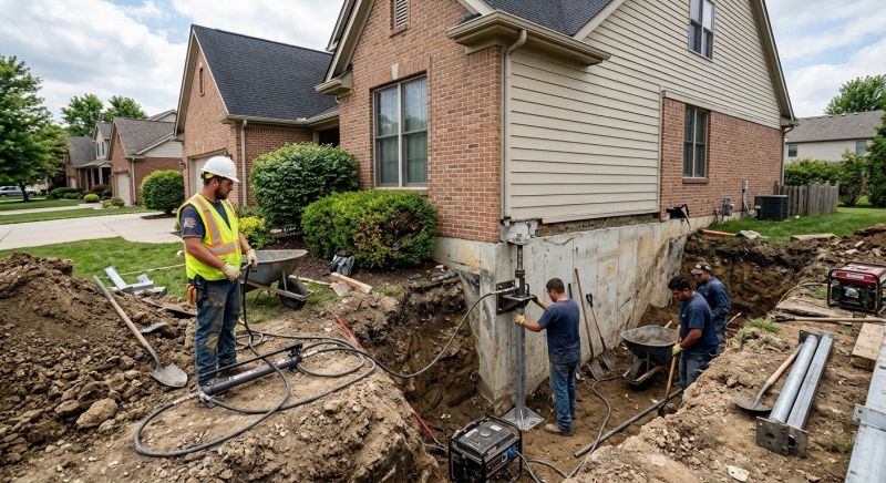 House Foundation Repair in Fairfax County, VA