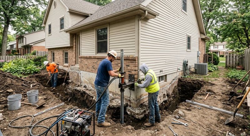 House Foundation Repair in Vienna, VA