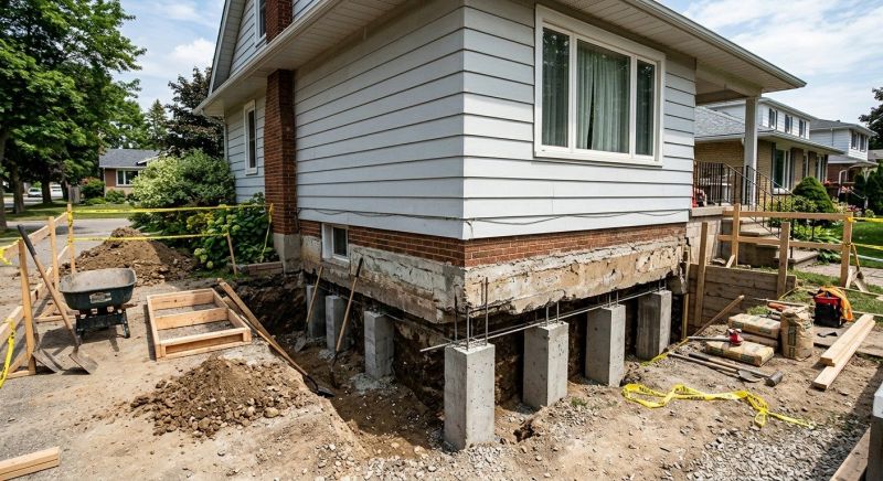 House Underpinning in Prince William County, VA
