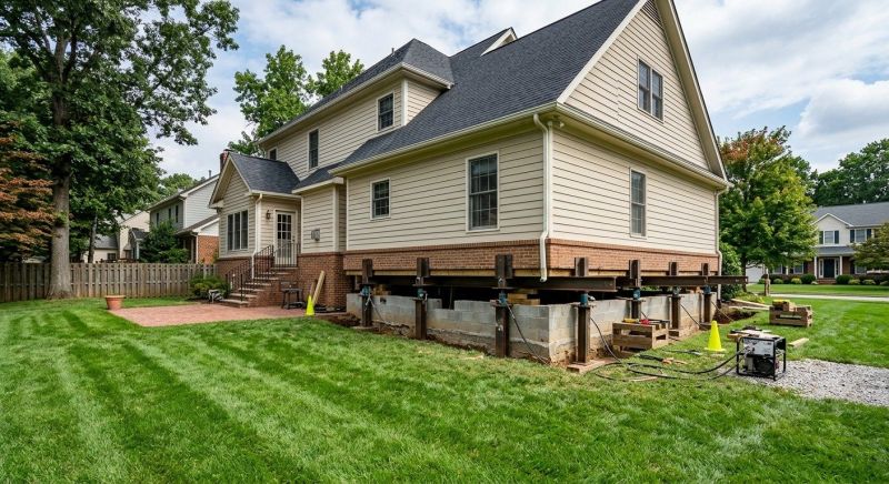 Settling Foundation Service in Herndon, VA