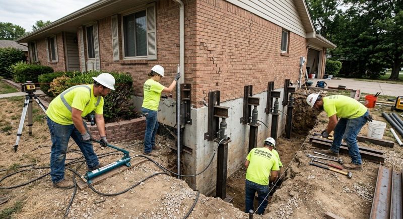 Settling Foundation Service in Prince William County, VA