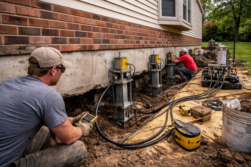 Settling Foundation Service in Oxon Hill, MD