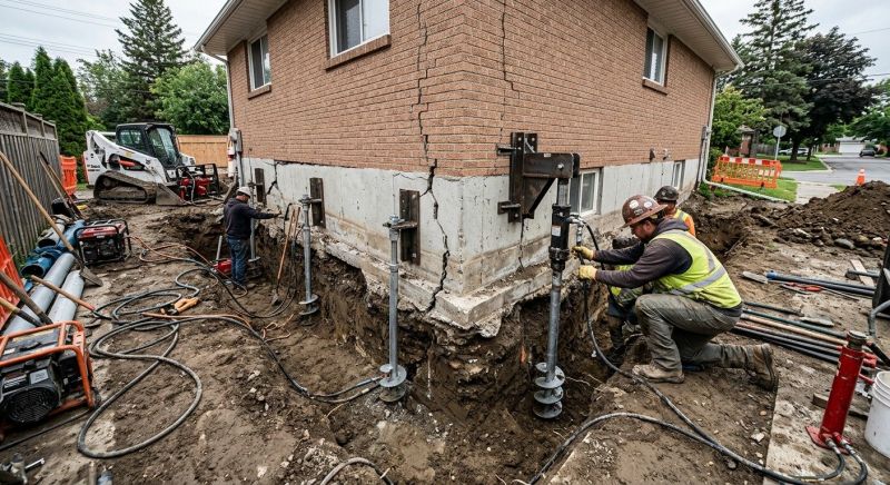 Sinking Foundation Repair in Accokeek, MD