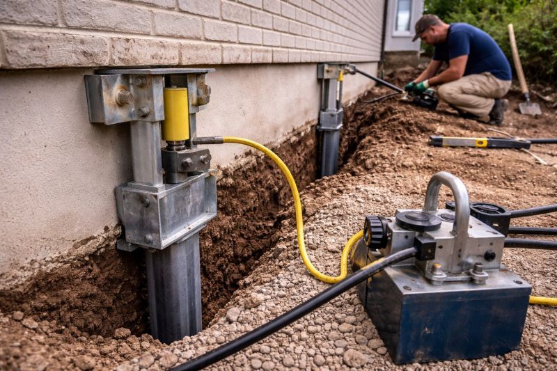 Sinking Foundation Repair in Arlington County, VA