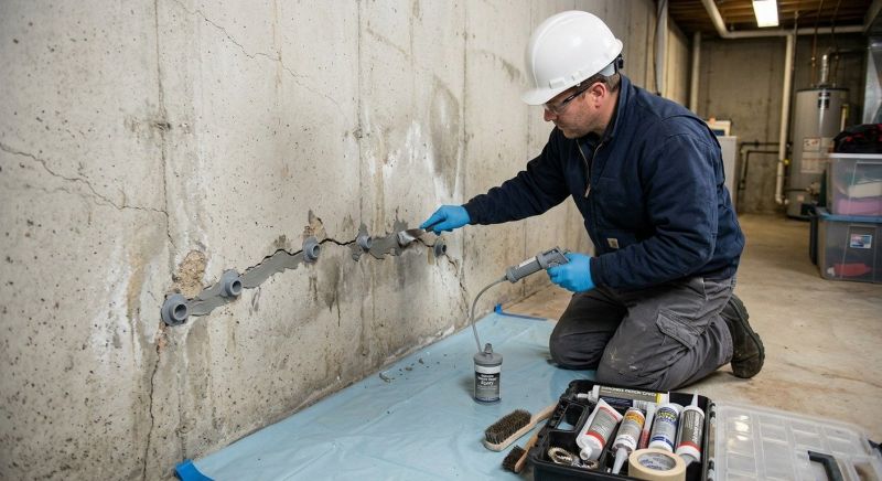 Structural Crack Repair in Prince William County, VA