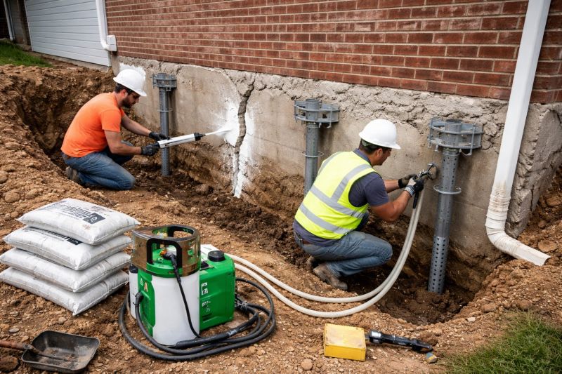 Structural Foundation Repair in Oxon Hill, MD