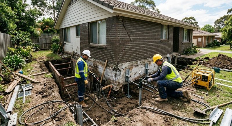 Structural Foundation Repair in Springfield, VA