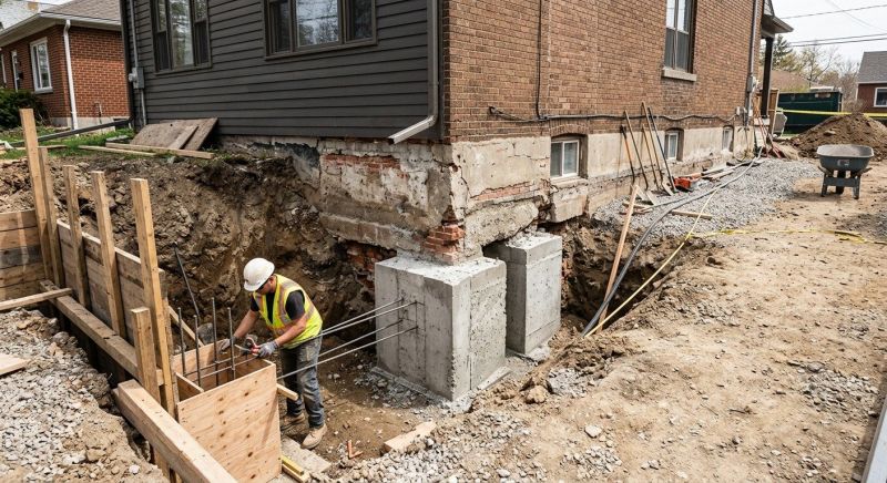 Structural Underpinning in Prince William County, VA